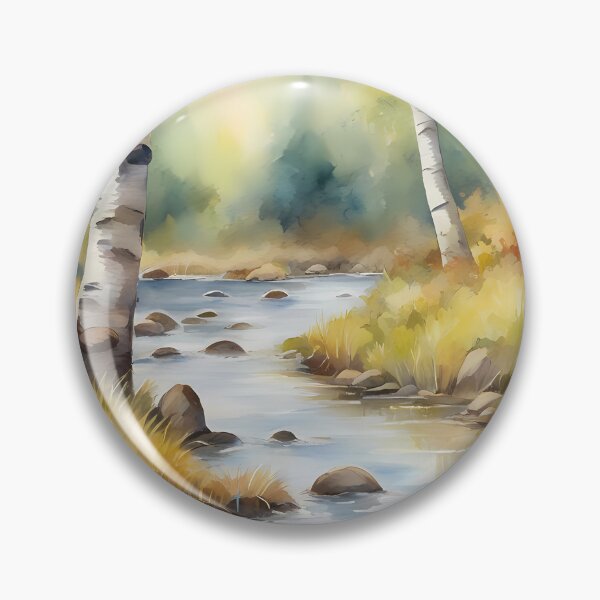Item preview, Fall in Birch Creek designed and sold by CalmnessbyChoice.