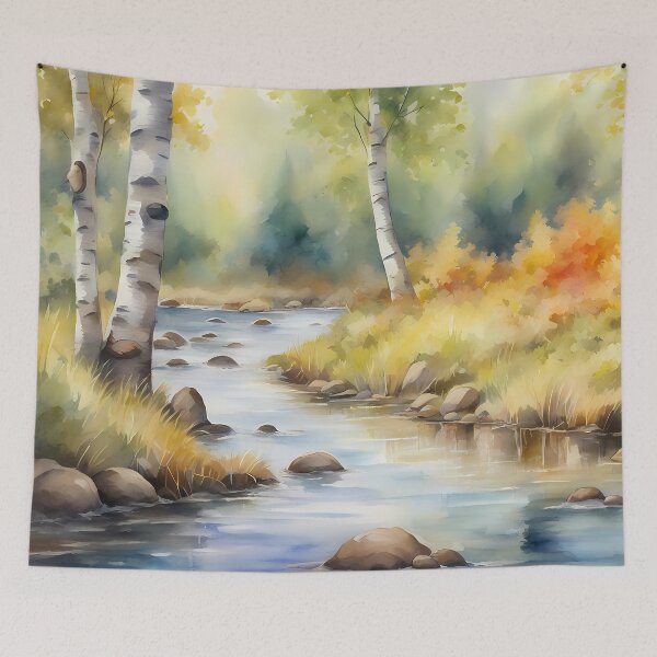 Item preview, Fall in Birch Creek designed and sold by CalmnessbyChoice.