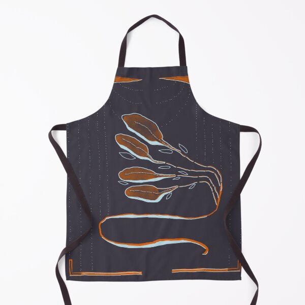 Item preview, Burnt orange leaves designed and sold by EllieMarar.