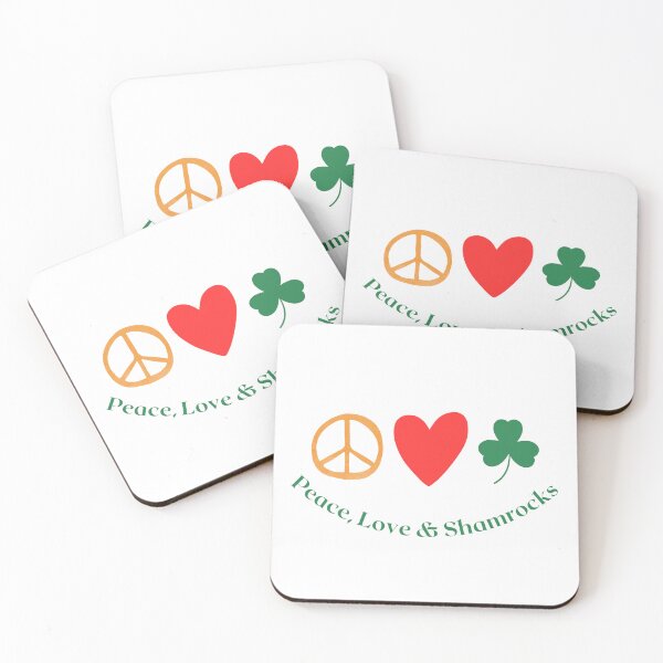 Item preview, Peace, Love, and Shamrocks! designed and sold by caFUNated.