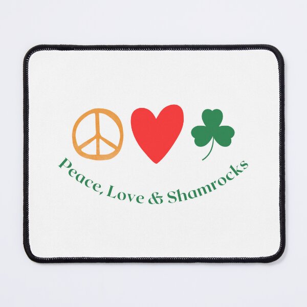 Item preview, Peace, Love, and Shamrocks! designed and sold by caFUNated.