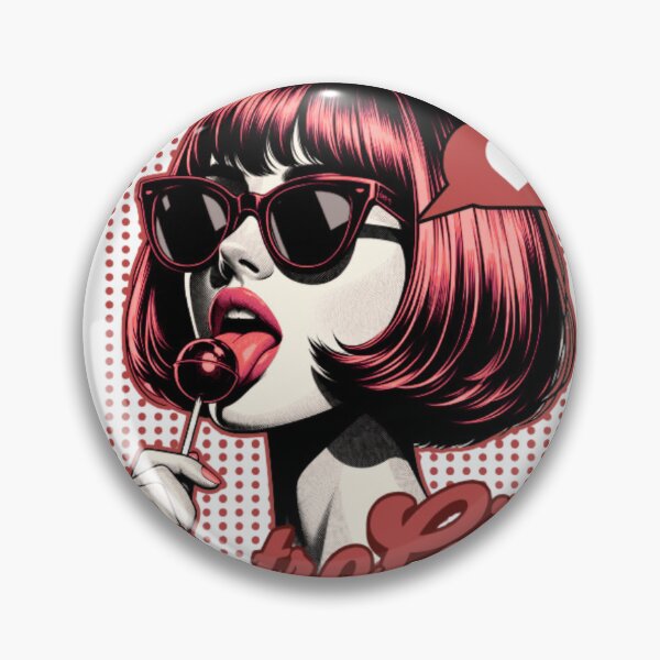 Artikelvorschau, Retro-Mädchen | Pop-Art-inspiriertes Design entworfen und verkauft von Colorten.