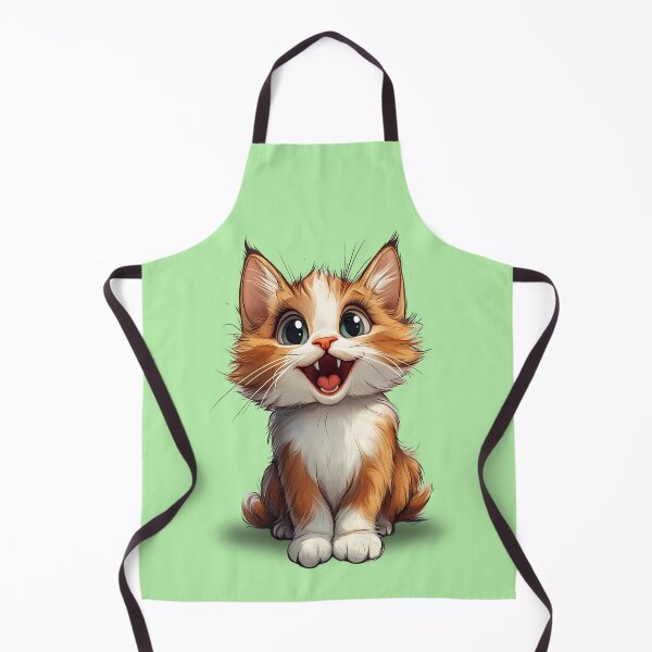 Item preview, Adorable Ginger Kitten – Cute and Happy Cat designed and sold by Taans-Creation.