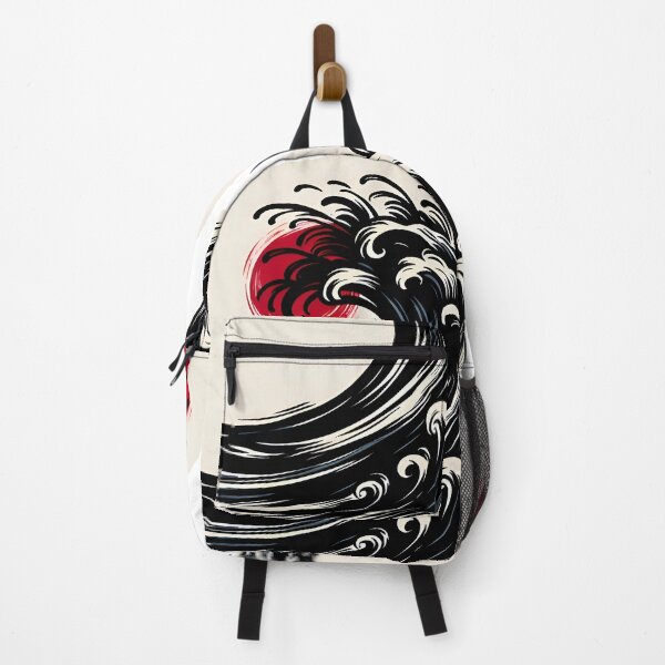 Item preview, Kanagawa wave ink style designed and sold by LeoLabs.
