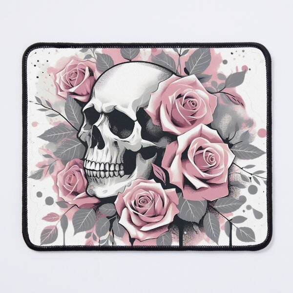 Item preview, Skulls & roses designed and sold by Funkystreet.