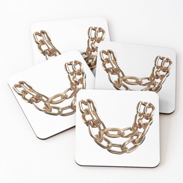Item preview, Shiny gold bold chain designed and sold by ArtisticPen-art.