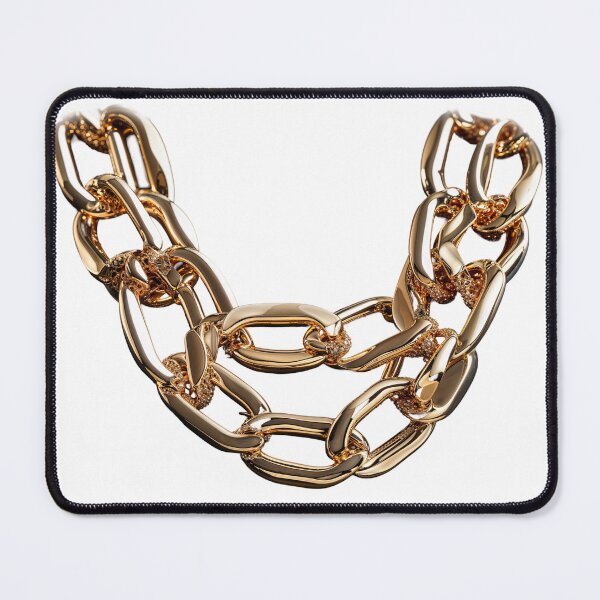 Item preview, Shiny gold bold chain designed and sold by ArtisticPen-art.