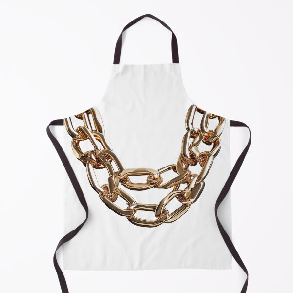 Item preview, Shiny gold bold chain designed and sold by ArtisticPen-art.