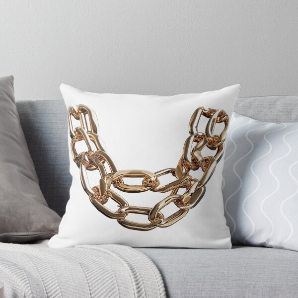 Item preview, Shiny gold bold chain designed and sold by ArtisticPen-art.