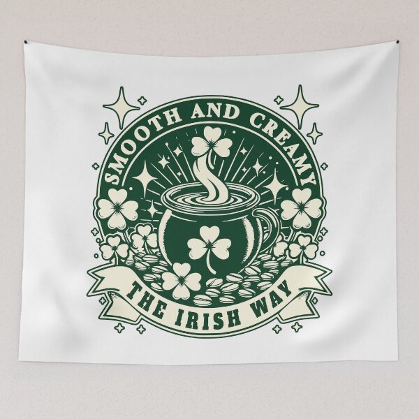 Item preview, Irish coffee smooth and creamy the irish way designed and sold by Graffik-Peeps.
