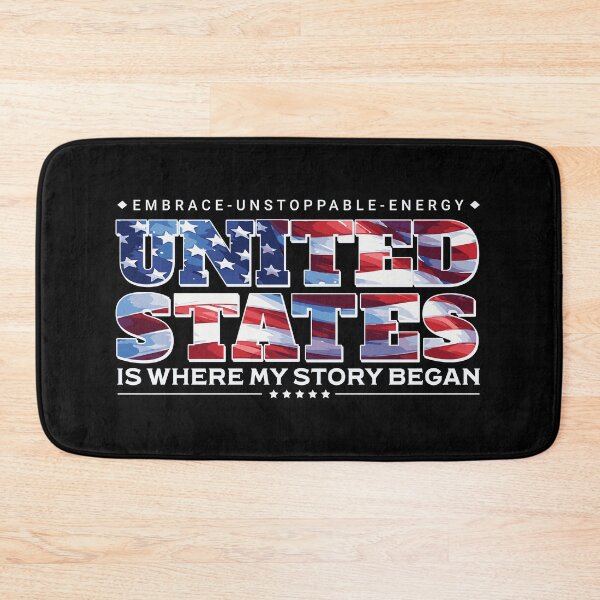 Item preview, United States - Embrace Unstoppable Energy - Where My Story Began designed and sold by Place-Heritages.