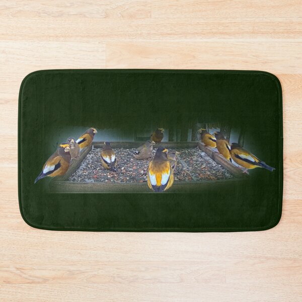 Item preview, EVENING GROSBEAKS designed and sold by THE AMERICAN TEEVANGELIST.