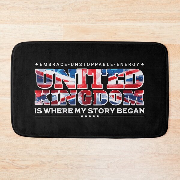 Item preview, United Kingdom - Embrace Unstoppable Energy - Where My Story Negan designed and sold by Place-Heritages.