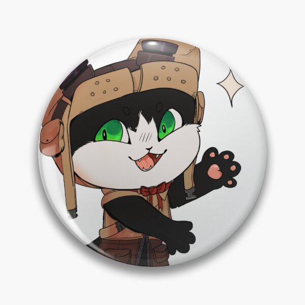 Item preview, gesturing palico designed and sold by weirdghostparty.