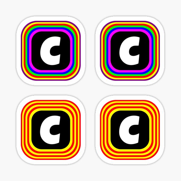 Item preview, Initial C Sticker Pack designed and sold by glowdesigns.