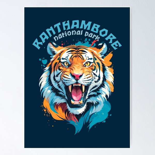 Item preview, Tiger Of Ranthambore National Park designed and sold by TMBTM.