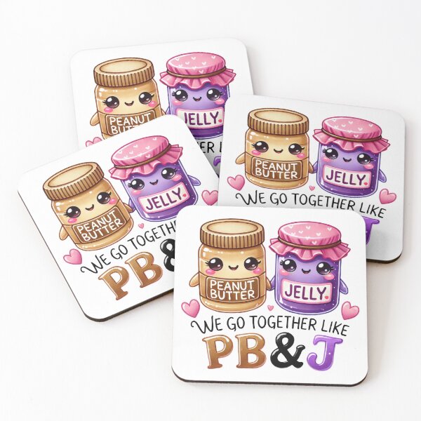 Item preview, We go together like PB&J designed and sold by baebrand-art.