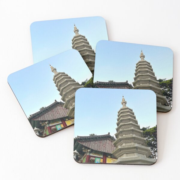 Item preview, Pagoda at Hoapsa Temple in South Korea | Traditional Korean Architecture designed and sold by YemmyZImages.