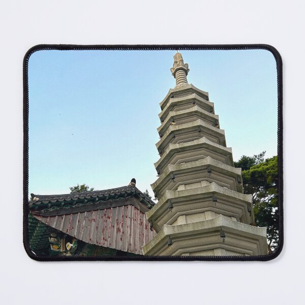 Item preview, Pagoda at Hoapsa Temple in South Korea | Traditional Korean Architecture designed and sold by YemmyZImages.