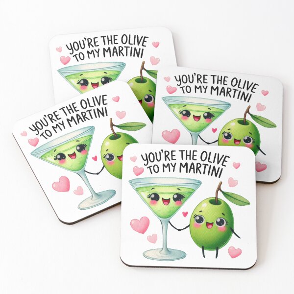 Item preview, You're the Olive to my Martini designed and sold by baebrand-art.