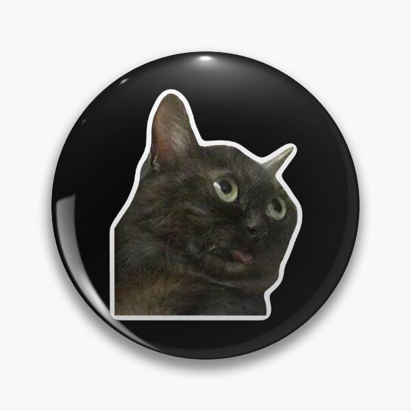 Aperçu de l'œuvre MEME - Side Eye Black Cat (Collection4-3) créée et vendue par MetichaiTH.