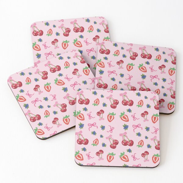 Item preview, Fruit Seamless Pattern Wallpaper, Cherry Strawberry Repeat Pattern  designed and sold by DigitalArrange.