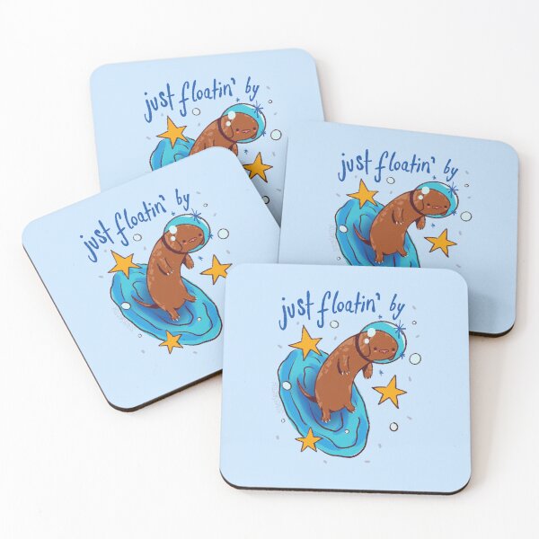 Item preview, Just Floating by Dachshund in space designed and sold by stacystraub.