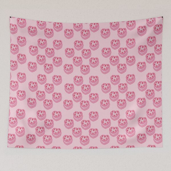 Item preview, Self Love Cake Seamless Pattern Wallpaper, Repeat Pattern  designed and sold by DigitalArrange.