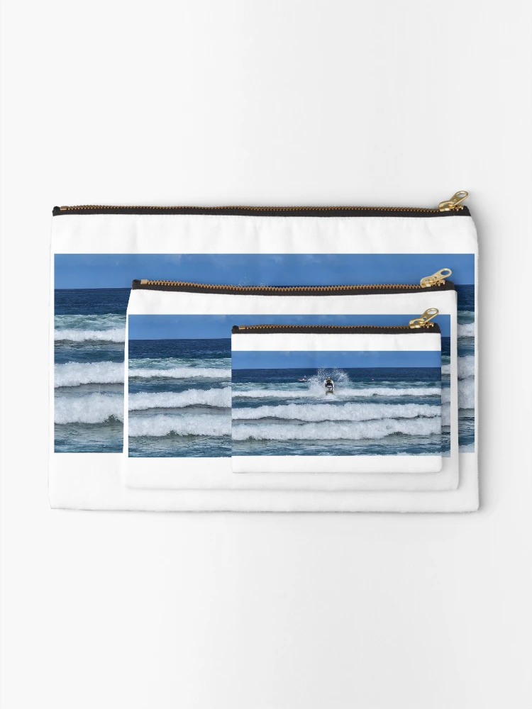 Thumbnail 2 of 4, Zipper Pouch, Wave Rider designed and sold by JamesTH.