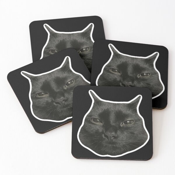 Item preview, MEME - Puzzled Black Cat (Collection4-4) designed and sold by MetichaiTH.