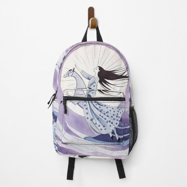 Item preview, Moonlit Gallop. Horse riding illustration designed and sold by Shoot-The-Moon.
