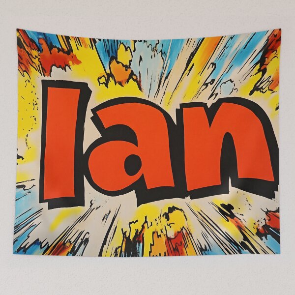 Item preview, Impactful Ian – Bold and Explosive Design for Every Ian! designed and sold by tokyojeff.