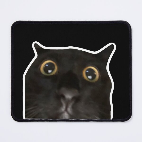 Item preview, MEME - Spooky Black Cat (Collection4-6) designed and sold by MetichaiTH.