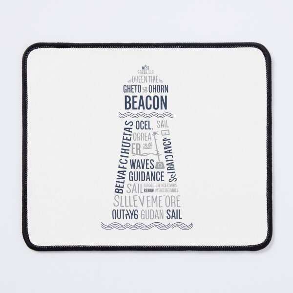 Item preview, Nautical Words Lighthouse designed and sold by SignumShop.