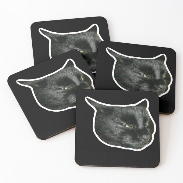 Item preview, MEME - Grumpy Black Cat (Collection4-7) designed and sold by MetichaiTH.