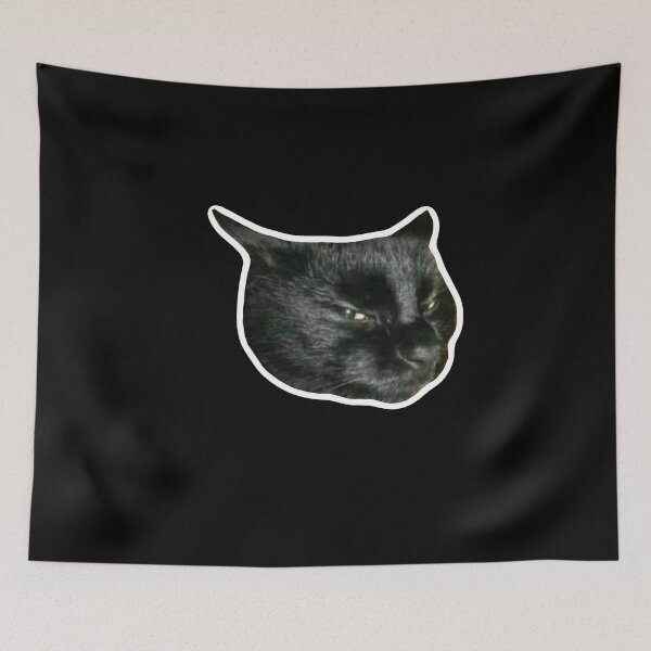 Item preview, MEME - Grumpy Black Cat (Collection4-7) designed and sold by MetichaiTH.