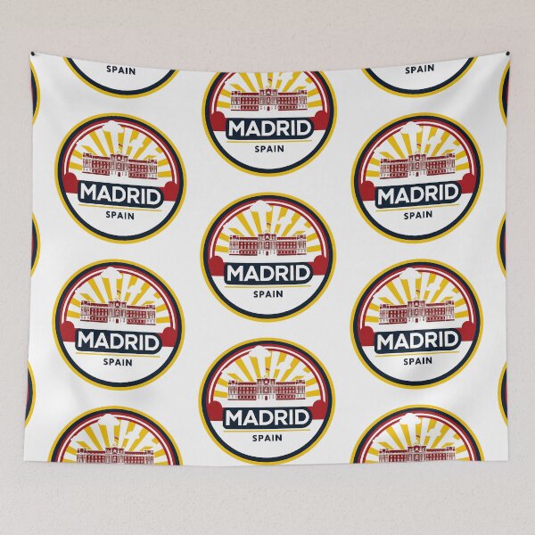 Item preview, Madrid – Royal Palace Landmark Emblem designed and sold by Ink on Thread.
