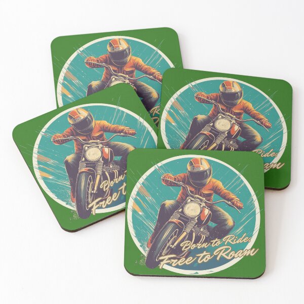 Item preview, Born to Ride, Free to Roam designed and sold by 71Lion.