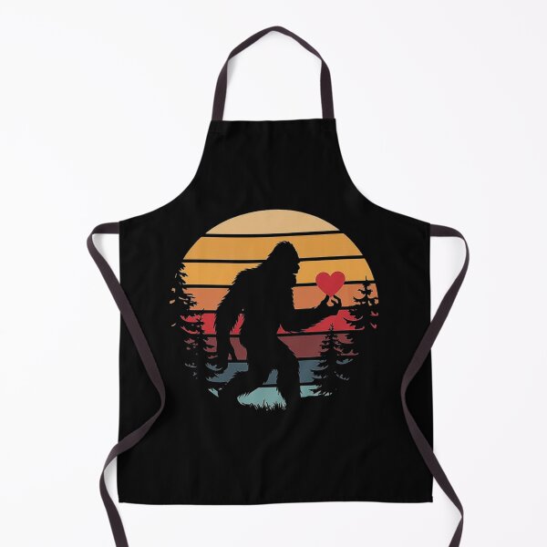 Item preview, Retro Bigfoot Heart Valentine’s Day Gift for Boys, Men, Women - Love Sasquatch Design designed and sold by love3617.