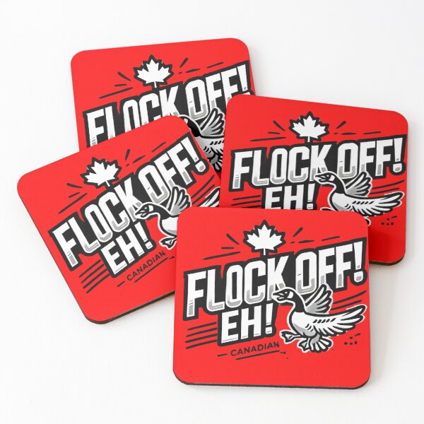 Item preview, Flock Off, Eh! Bold Canadian Goose Humor designed and sold by Path to Somewhere .