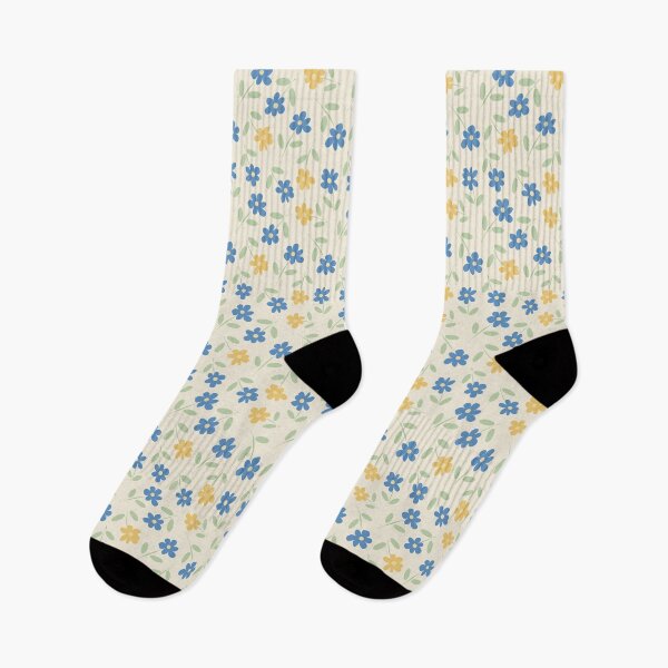 Item preview, Blue and Yellow Floral designed and sold by Lyman Creative Co..