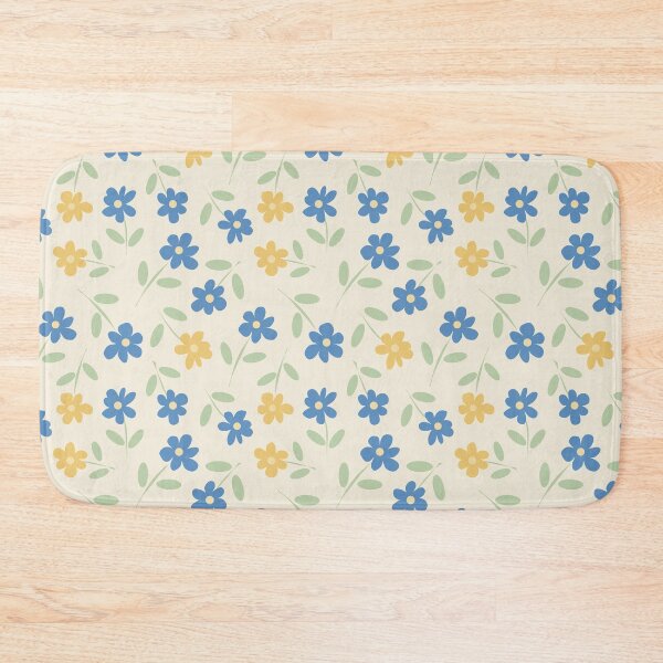 Item preview, Blue and Yellow Floral designed and sold by Lyman Creative Co..
