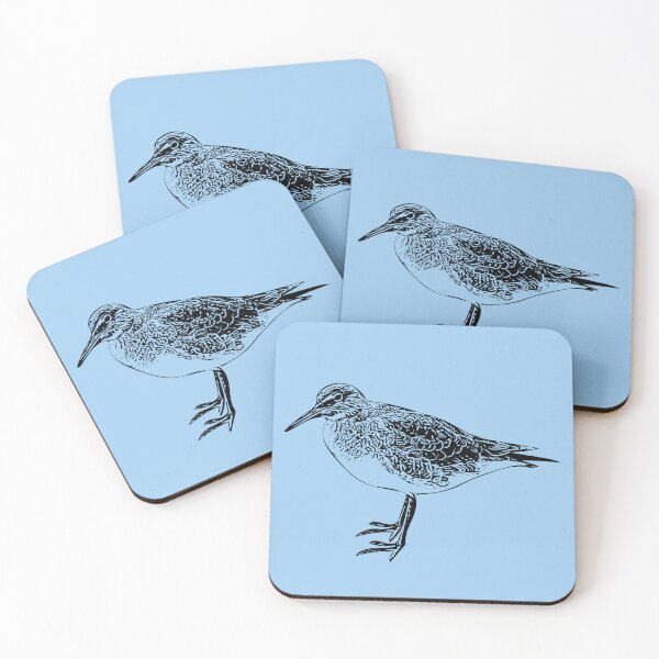 Item preview, Wandering Tattler Black Design  designed and sold by designsasstultd.