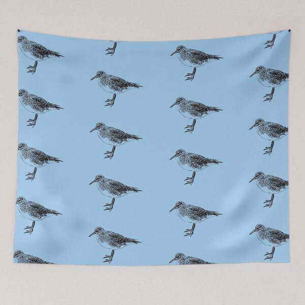 Item preview, Wandering Tattler Black Design  designed and sold by designsasstultd.