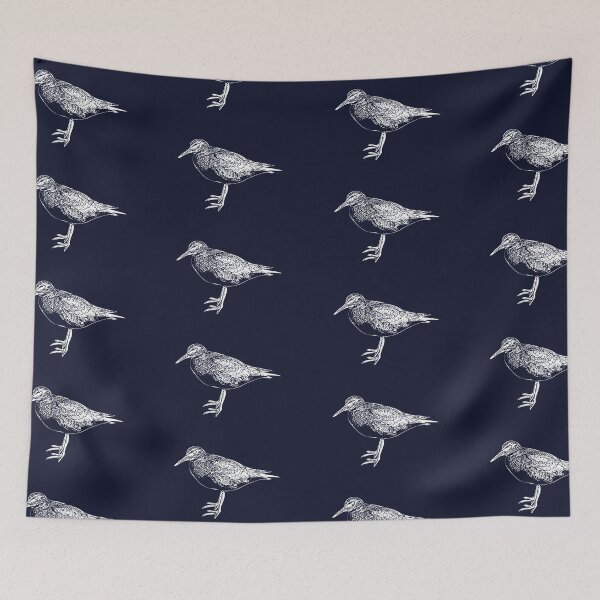 Item preview, Wandering Tattler White Design  designed and sold by designsasstultd.