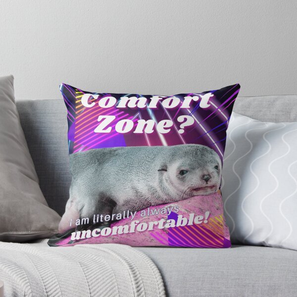 Item preview, step outside my comfort zone? i am literally always uncomfortable designed and sold by chaoticwhims.