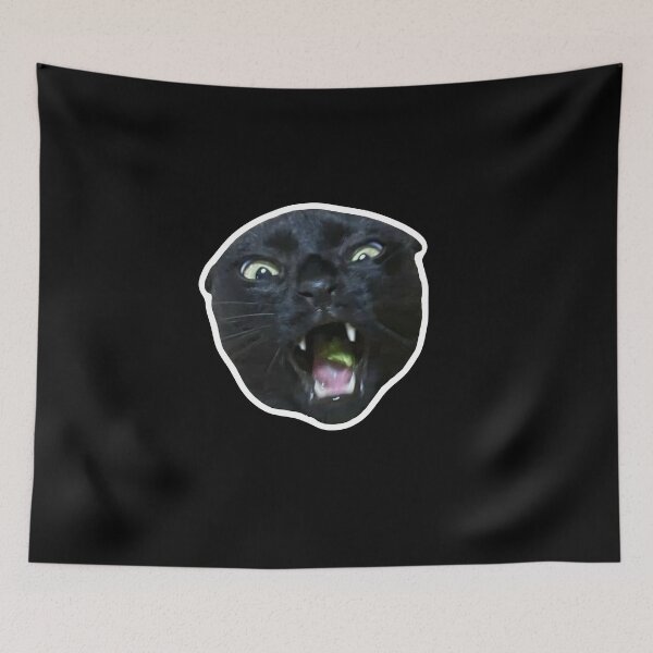 Item preview, MEME - Silly Black Cat (Collection4-15) designed and sold by MetichaiTH.