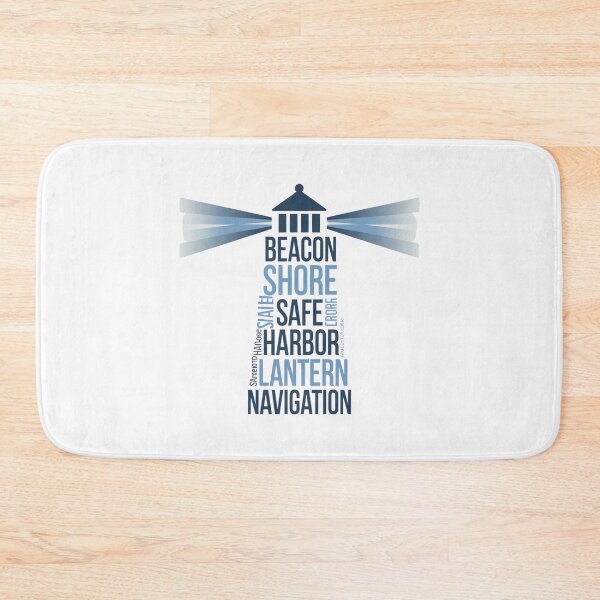 Item preview, Artistic Lighthouse Word Cloud designed and sold by SignumShop.