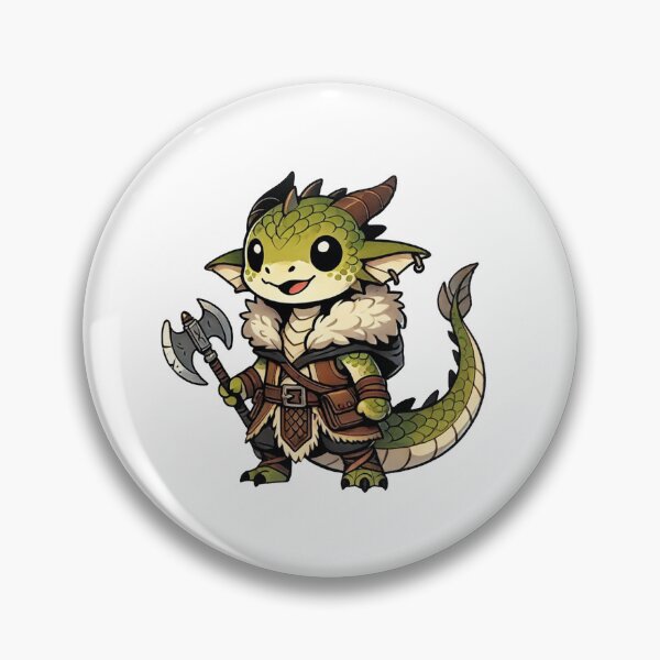 Item preview, Adventuring Dragons - Barbarian - AI-Generated D&D-Inspired Fantasy Art designed and sold by SingerNZ.