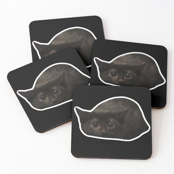 Item preview, MEME - Black Cat Confused (Collection4-16) designed and sold by MetichaiTH.